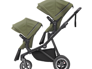 Thule Thule Sleek Infant Stroller Bundle 3in1 green on black